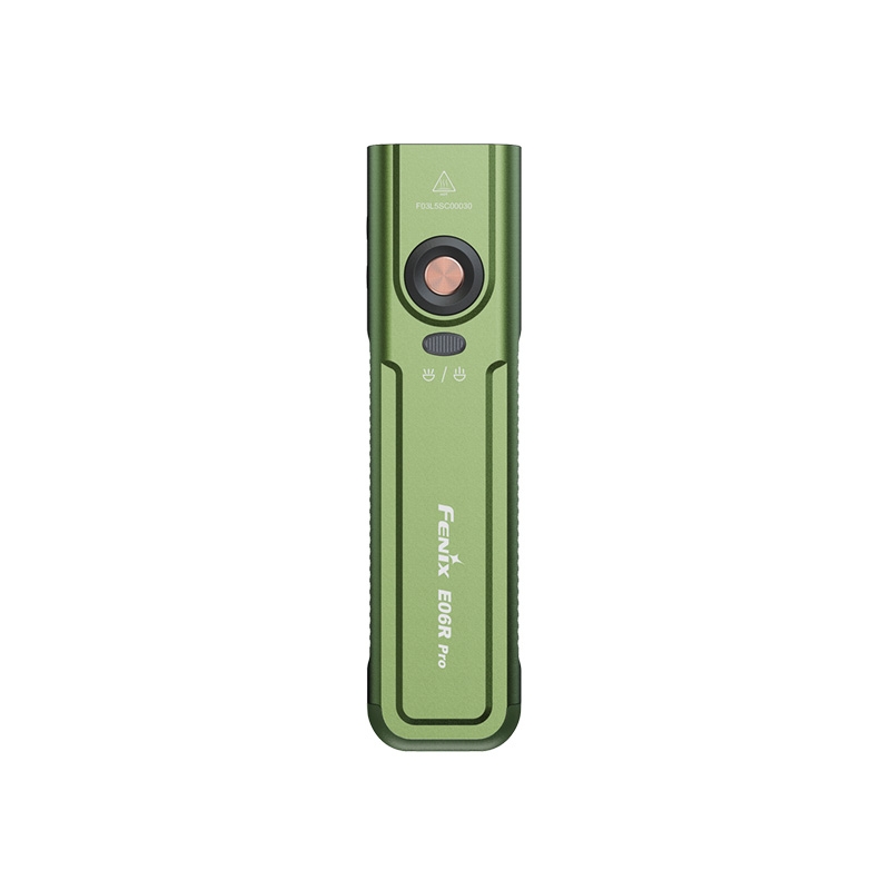 Alternative view of FENIX E06R PRO Rechargeable EDC Flashlight, 1600 lm - Green