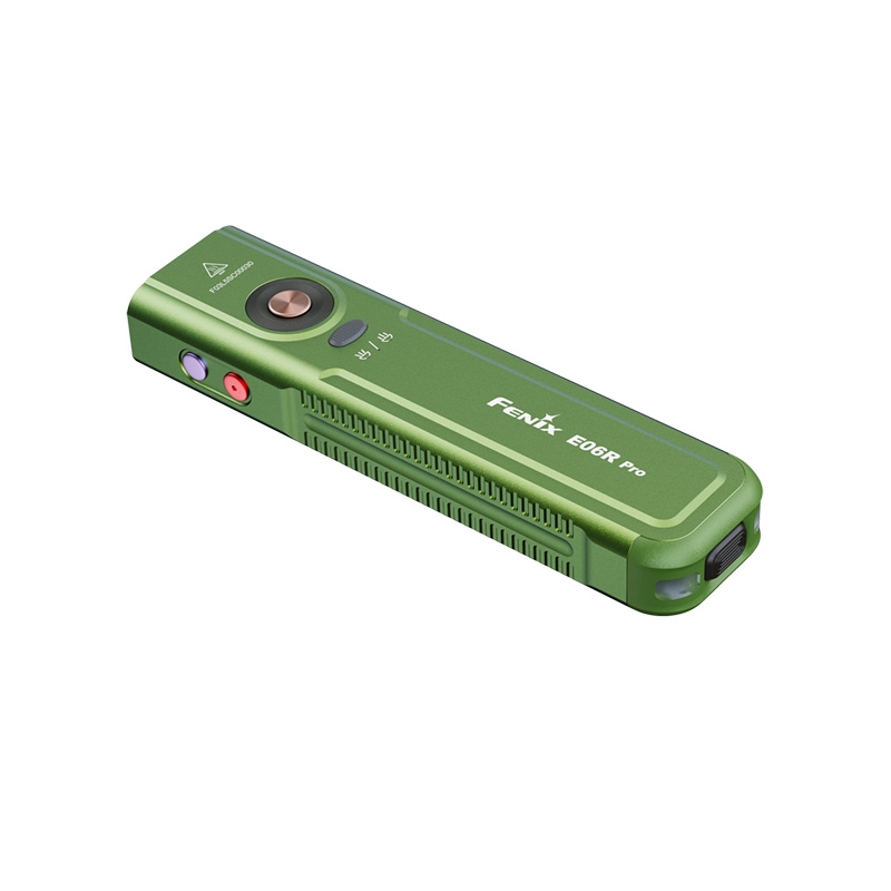 FENIX E06R PRO Rechargeable EDC Flashlight, 1600 lm - Green OD-A-E06RPROOLI asgbox.pl FENIX E06R PRO Rechargeable EDC Flashlight, 1600 lm - Green - obrazek 4