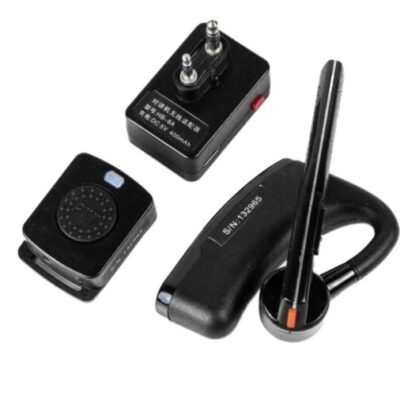 Novritsch Wireless Headset, PTT Kenwood 2-pin - Black