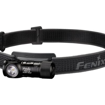 FENIX HM51R Ruby V3.0 Rechargeable Headlamp, 860 lm - Black