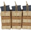 SATAC Open MOLLE Pouch for 3 Magazines M4 / AR15 - Tan OD-A-SATAC044-TAN asgbox.pl