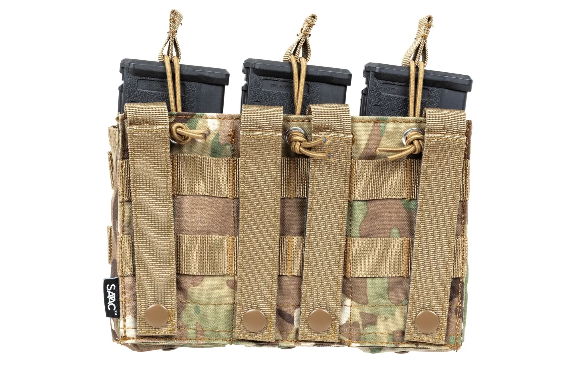 SATAC Open MOLLE Pouch for 3 Magazines M4 / AR15 - MC OD-A-SATAC044-MC asgbox.pl SATAC Open MOLLE Pouch for 3 Magazines M4 / AR15 - MC - obrazek 4