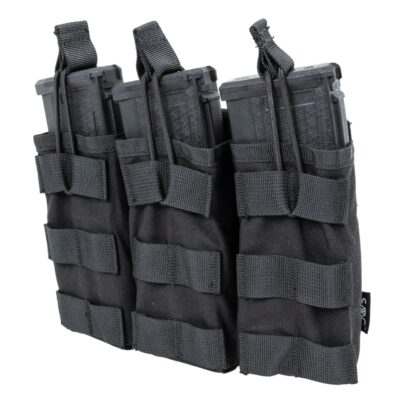 SATAC Open MOLLE Pouch for 3 Magazines M4 / AR15 - Black
