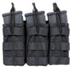 SATAC Open MOLLE Pouch for 3 Magazines M4 / AR15 - Black OD-A-SATAC044-BK asgbox.pl