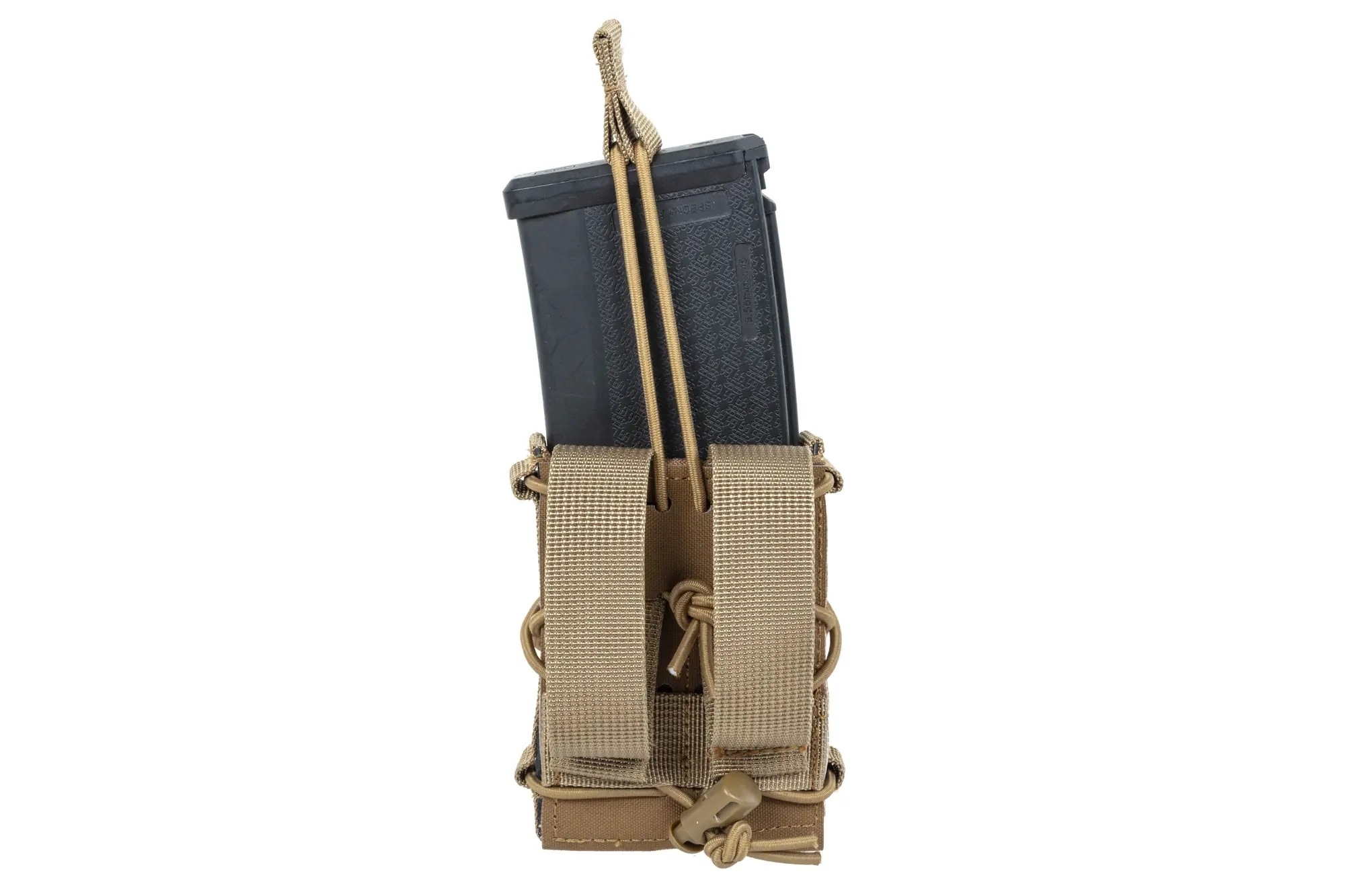 SATAC Open MOLLE Pouch for M4 / AK Magazine - Tan OD-A-SATAC042-TAN asgbox.pl SATAC Open MOLLE Pouch for M4 / AK Magazine - Tan - obrazek 4