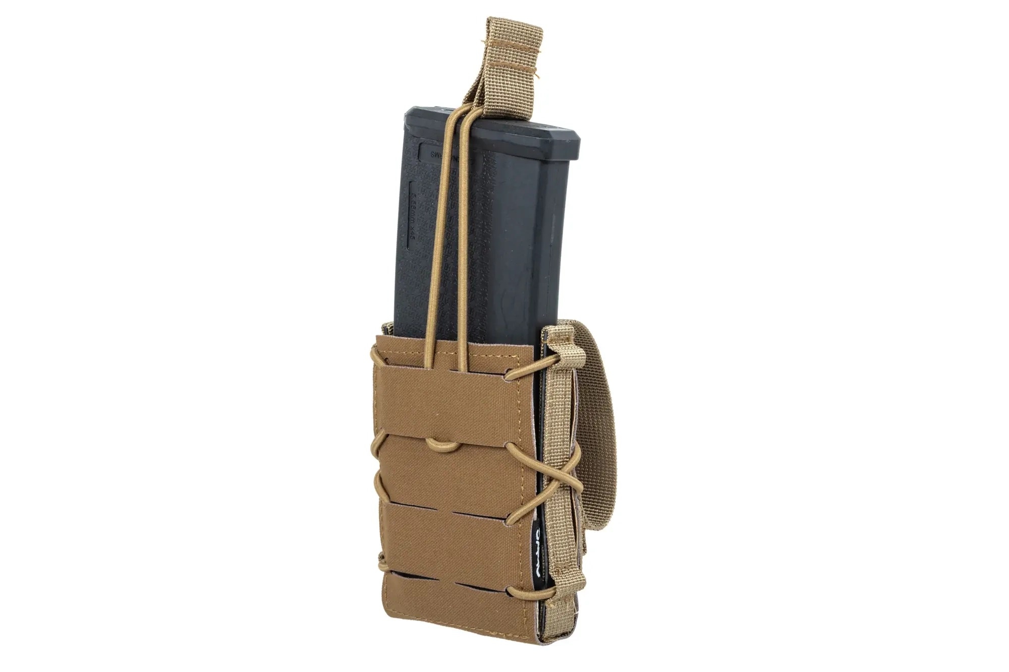 SATAC Open MOLLE Pouch for M4 / AK Magazine - Tan OD-A-SATAC042-TAN asgbox.pl SATAC Open MOLLE Pouch for M4 / AK Magazine - Tan