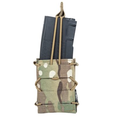 Alternative view of SATAC Open MOLLE Pouch for M4 / AK Magazine - MC