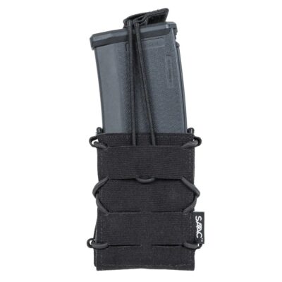 Alternative view of SATAC Open MOLLE Pouch for M4 / AK Magazine - Black