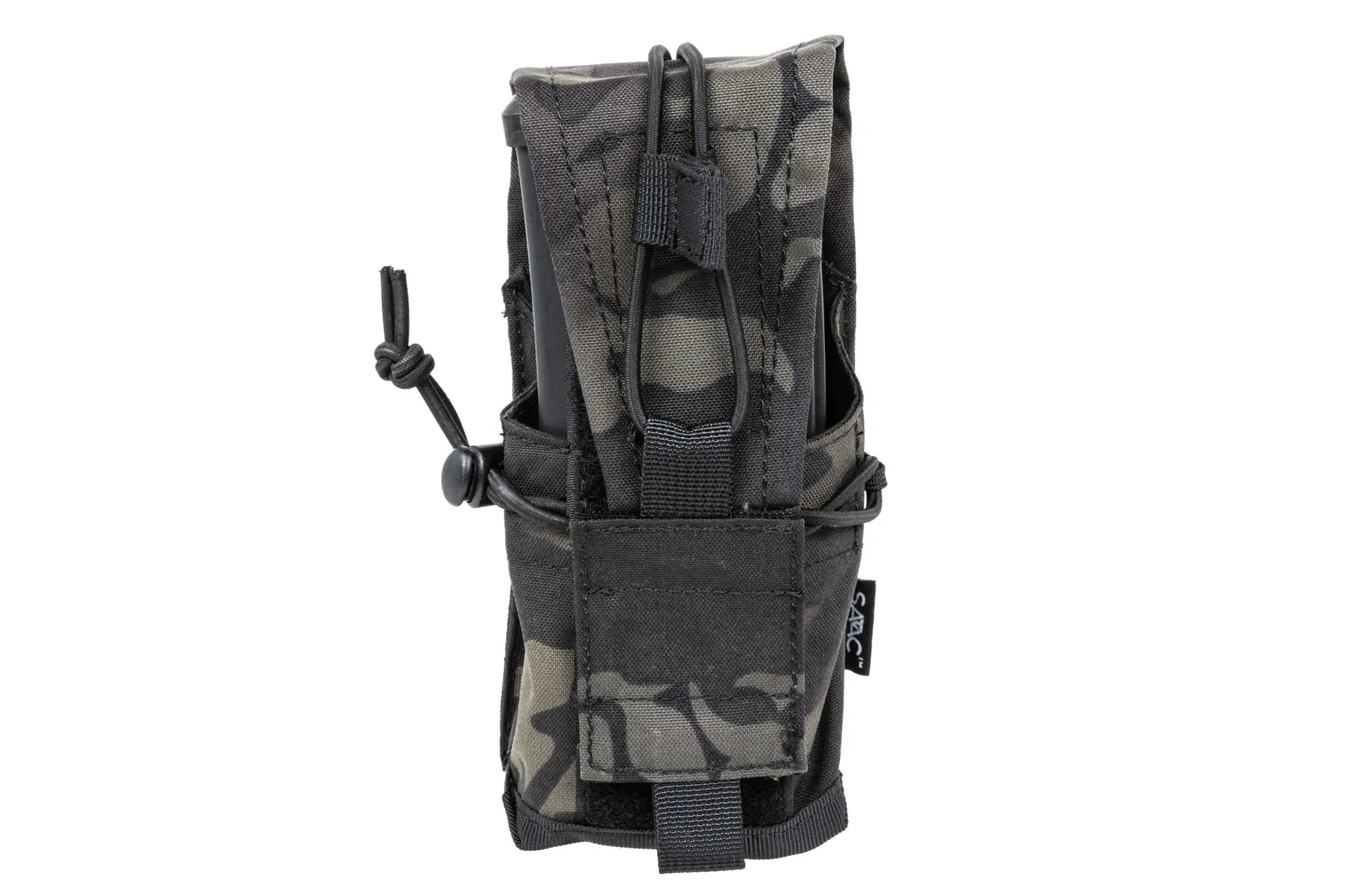 SATAC Universal MOLLE Pouch for 2 Rifle Magazines - MC Black OD-A-SATAC038-MCB asgbox.pl SATAC Universal MOLLE Pouch for 2 Rifle Magazines - MC Black - obrazek 2