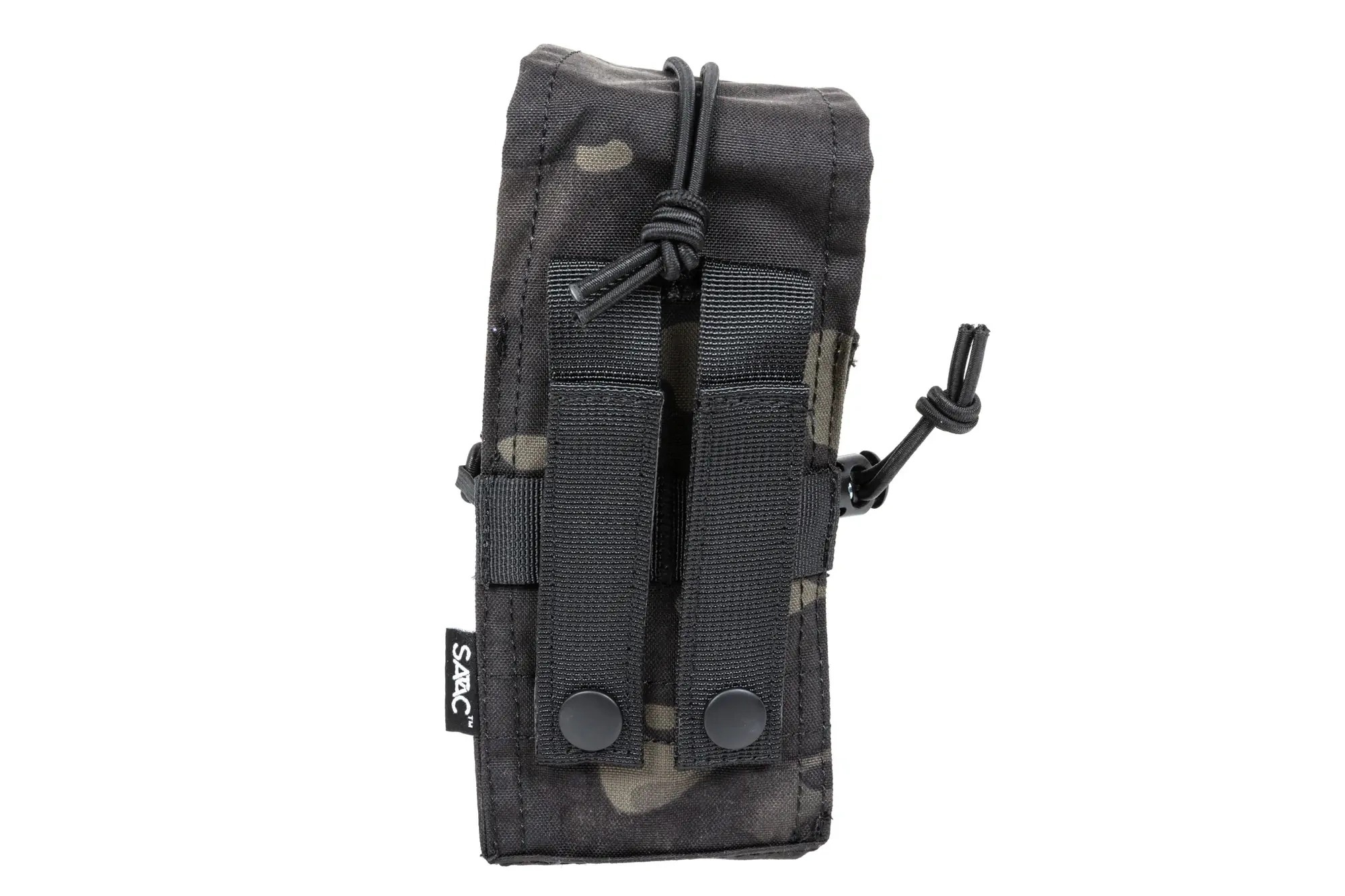 SATAC Universal MOLLE Pouch for 2 Rifle Magazines - MC Black OD-A-SATAC038-MCB asgbox.pl SATAC Universal MOLLE Pouch for 2 Rifle Magazines - MC Black - obrazek 4