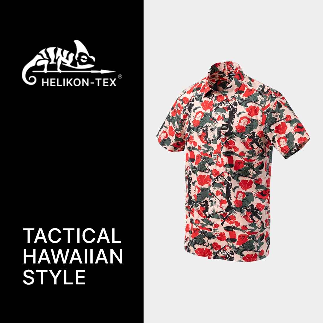 Alternative view of HELIKON Hawaiian Shirt - Cassino