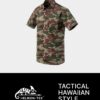 HELIKON Hawaiian Shirt - Brushstroke Camo OD-A-KO-HAW-CB-1S-B02 asgbox.pl