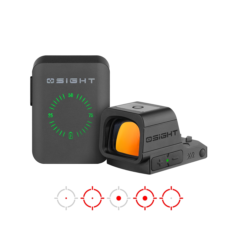 Alternative view of OLIGHT OSIGHT XR Red Dot Sight, RMR Footprint - Black