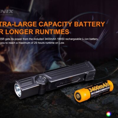 Alternative view of FENIX WT25R LED flashlight, 1000 lm - Black