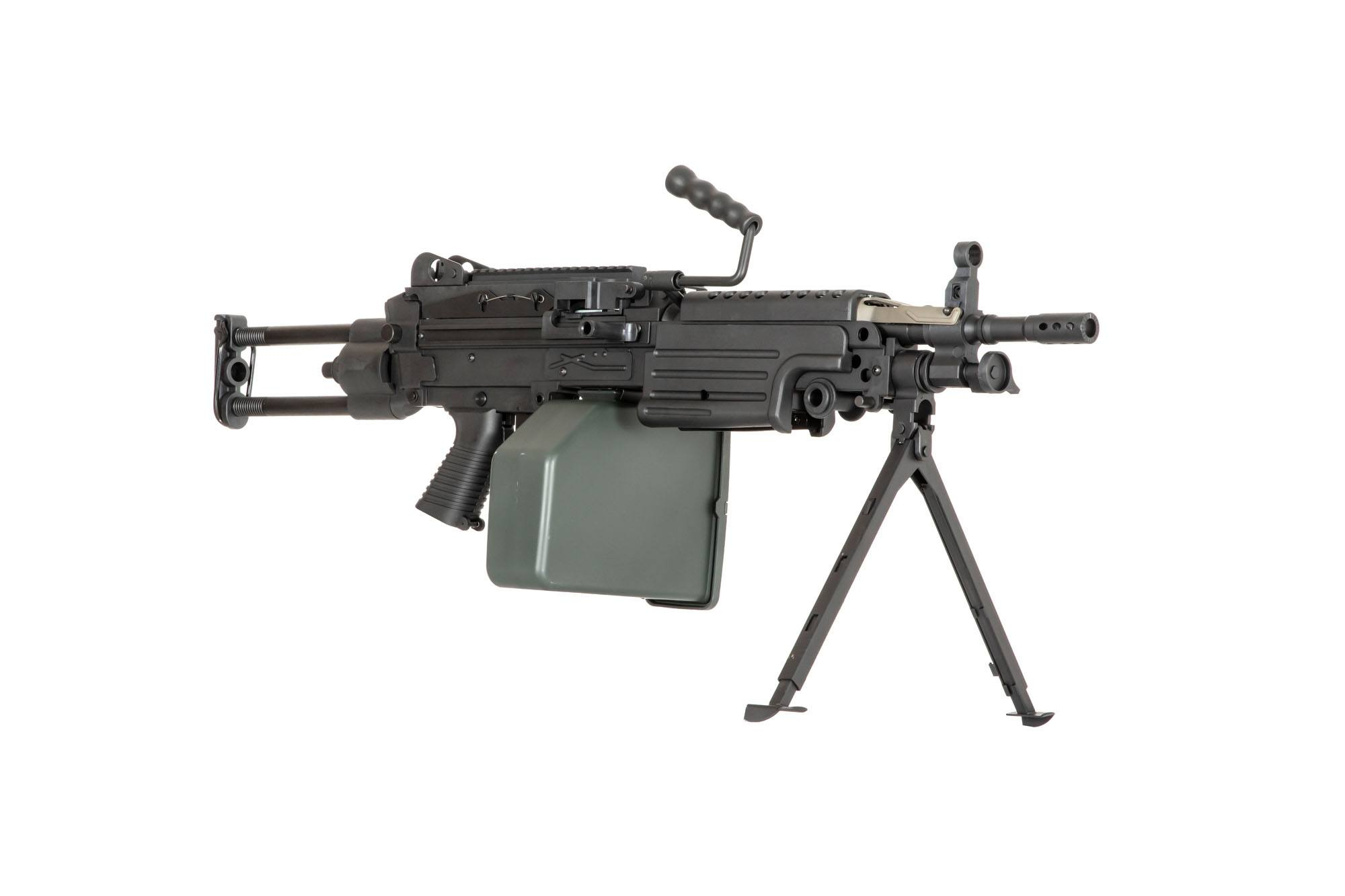 SA M249 PARA Airsoft LMG (SA-249 CORE(TM) X-ASR) - Black OD-A-SPARMS385 asgbox.pl SA M249 PARA Airsoft LMG (SA-249 CORE(TM) X-ASR) - Black - obrazek 3