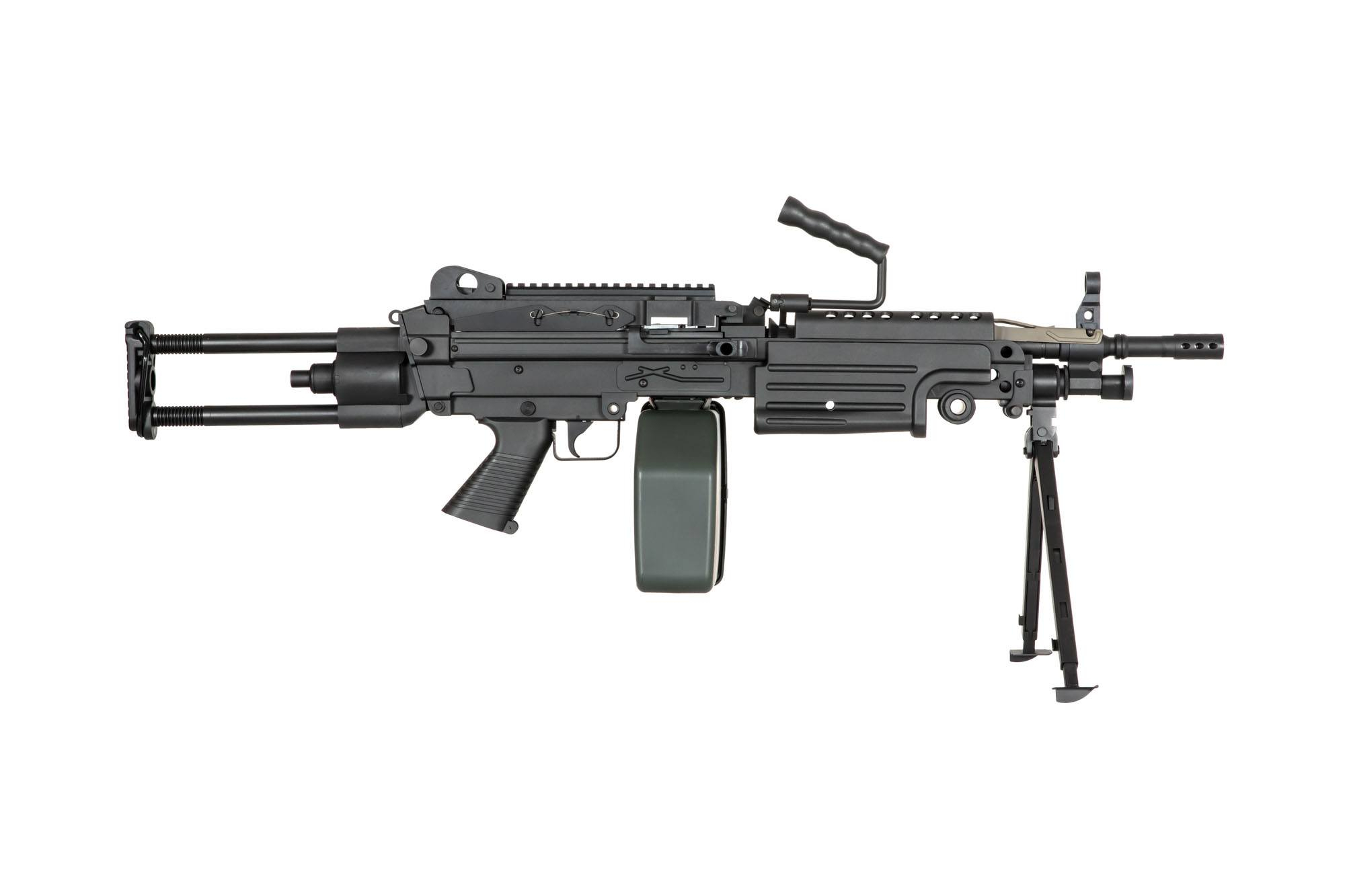 SA M249 PARA Airsoft LMG (SA-249 CORE(TM) X-ASR) - Black OD-A-SPARMS385 asgbox.pl SA M249 PARA Airsoft LMG (SA-249 CORE(TM) X-ASR) - Black - obrazek 4