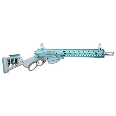 Alternative view of G a G LevAR 15" Gas Non-Blowback Airsoft Rifle - Blue / White