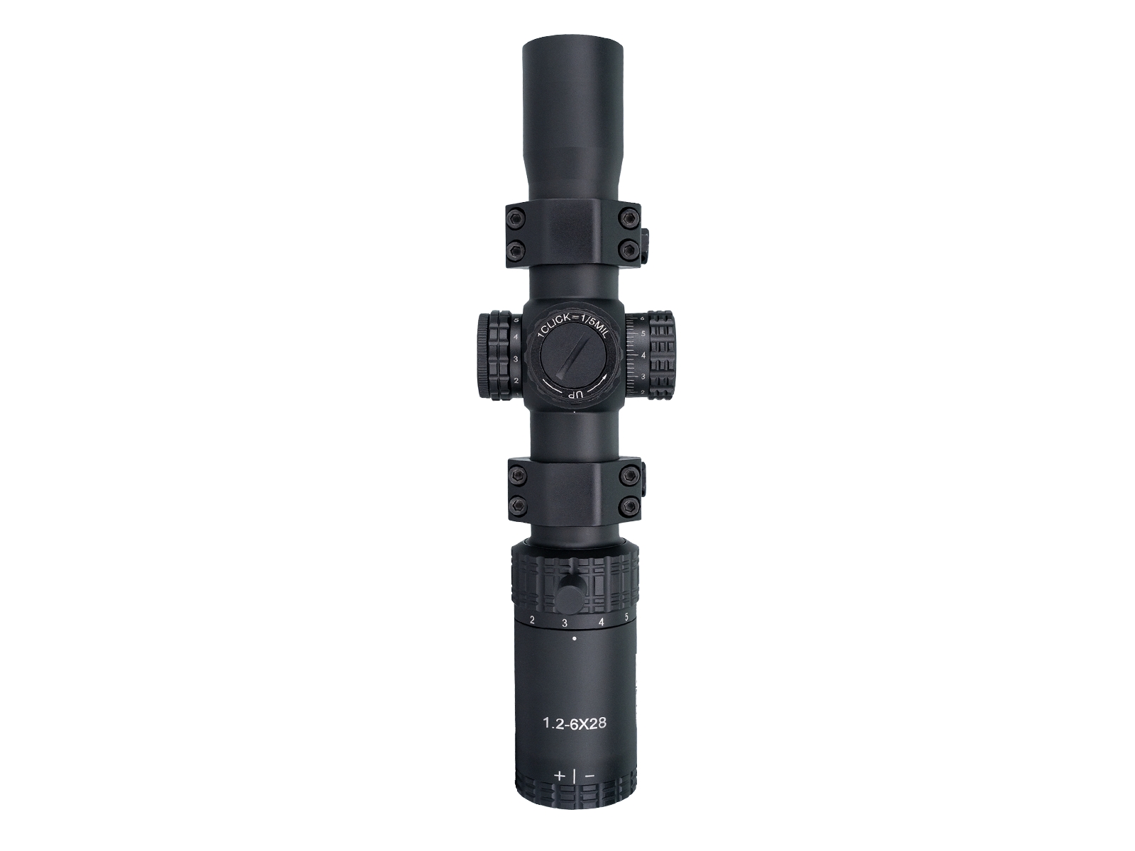 STRIKE LMTS-02 LPVO Riflescope 1-6x28 with Mount (30 mm) - Black OD-A-STRIKE090 asgbox.pl STRIKE LMTS-02 LPVO Riflescope 1-6x28 with Mount (30 mm) - Black - obrazek 3