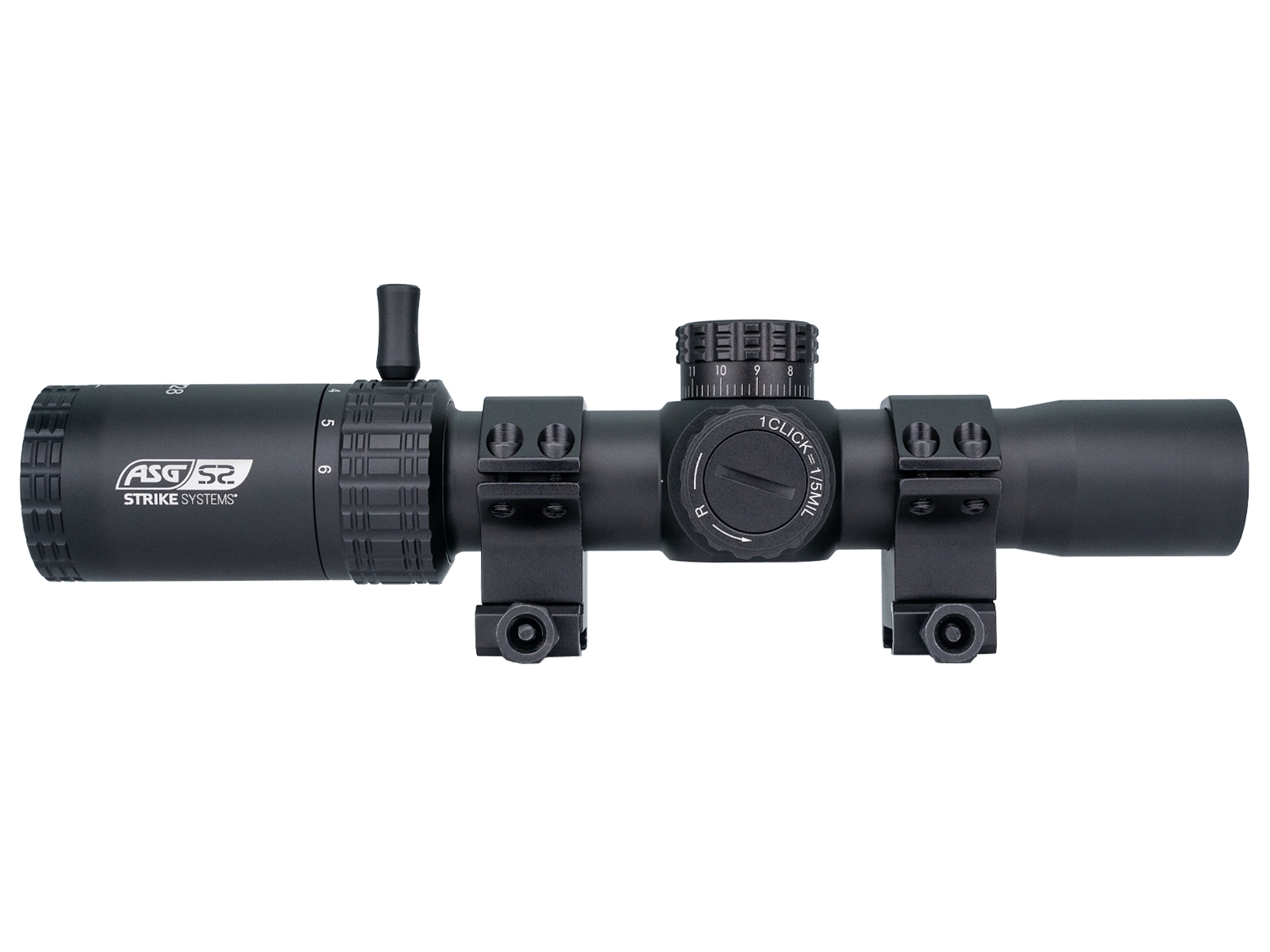STRIKE LMTS-02 LPVO Riflescope 1-6x28 with Mount (30 mm) - Black OD-A-STRIKE090 asgbox.pl STRIKE LMTS-02 LPVO Riflescope 1-6x28 with Mount (30 mm) - Black - obrazek 2