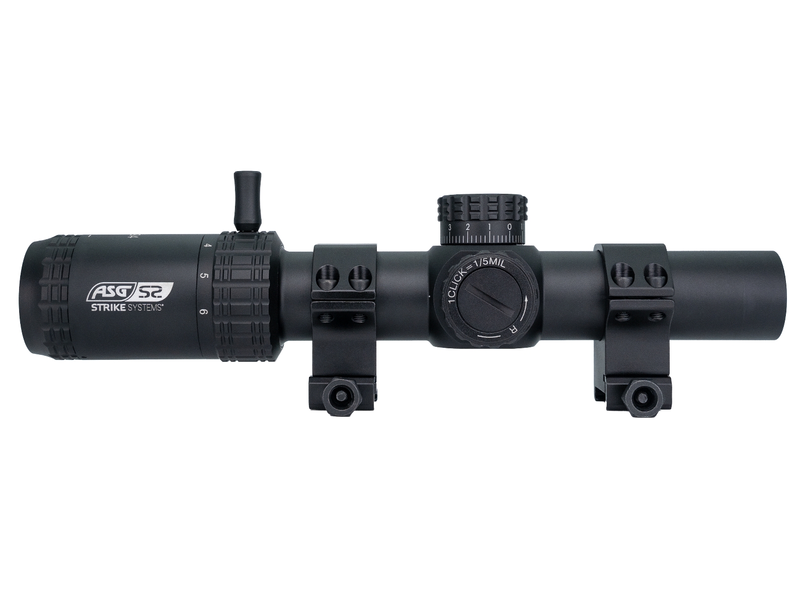 STRIKE LMTS-01 LPVO Riflescope 1-6x24 with Mount (30 mm) - Black OD-A-STRIKE091 asgbox.pl STRIKE LMTS-01 LPVO Riflescope 1-6x24 with Mount (30 mm) - Black - obrazek 2