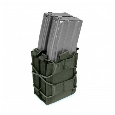Alternative view of WAS MOLLE QUICK MAG Pouch for 2 Rifle Magazines – Green