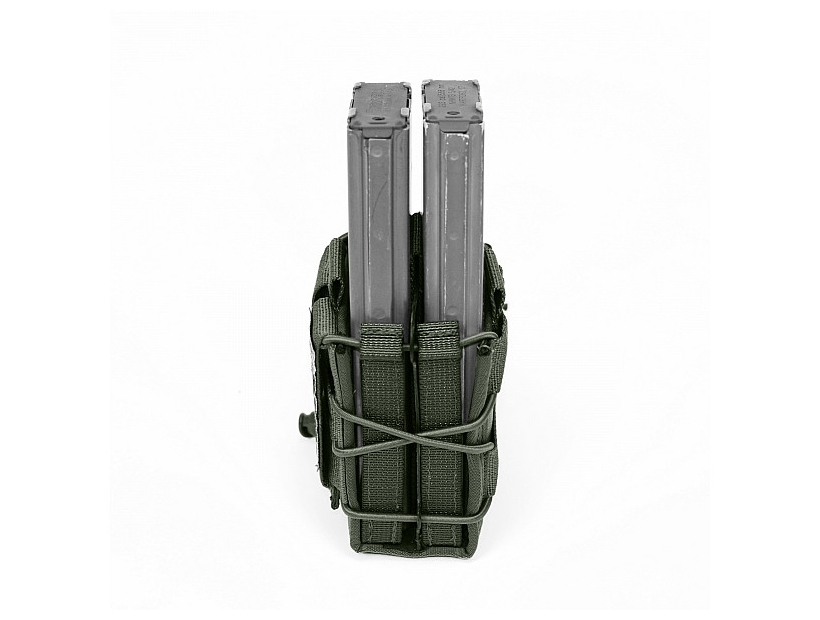 WAS MOLLE QUICK MAG Pouch for 2 Rifle Magazines – Green OD-A-W-EO-DQM-OD asgbox.pl WAS MOLLE QUICK MAG Pouch for 2 Rifle Magazines – Green - obrazek 3