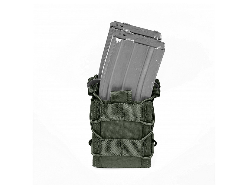 WAS MOLLE QUICK MAG Pouch for 2 Rifle Magazines – Green OD-A-W-EO-DQM-OD asgbox.pl WAS MOLLE QUICK MAG Pouch for 2 Rifle Magazines – Green