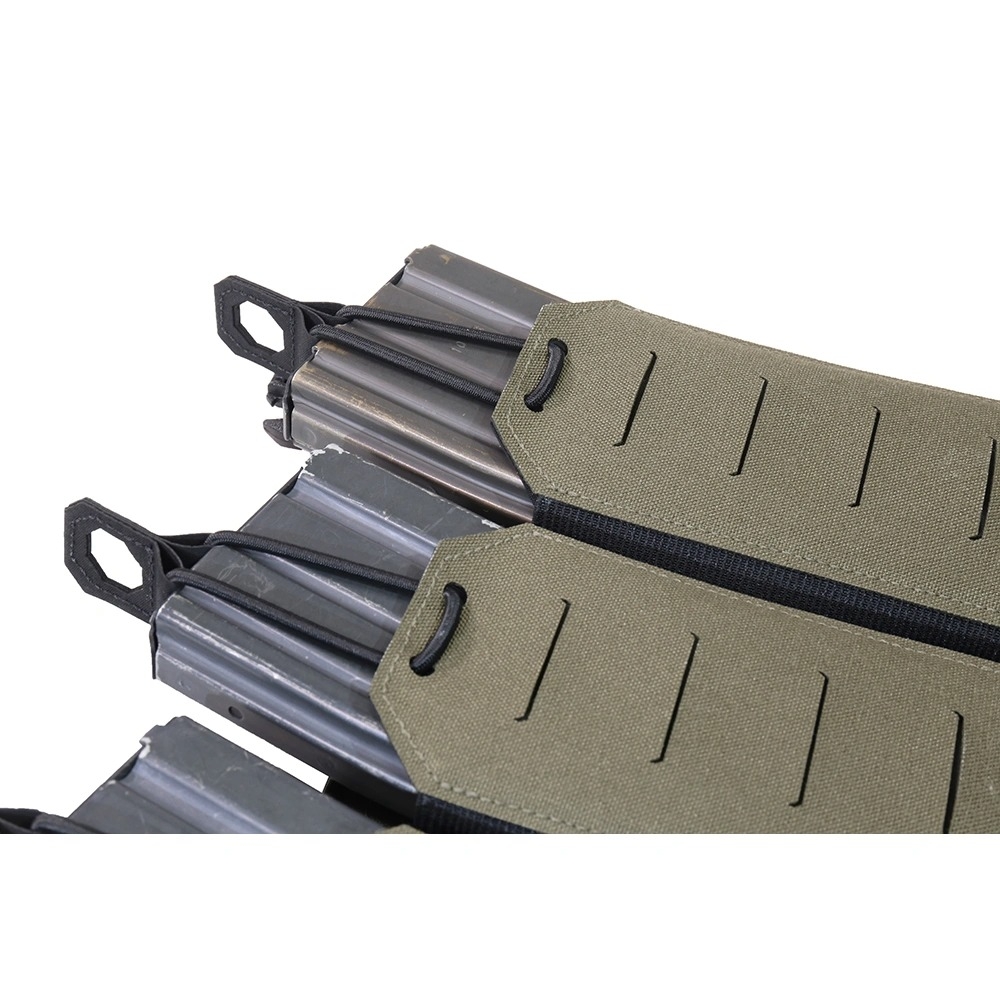 WAS LPC Laser-Cut FLAP PANEL for 3 M4 / AR15 (5.56) Magazines – Ranger Green OD-A-W-LC-DFP-TB-556P-RG asgbox.pl WAS LPC Laser-Cut FLAP PANEL for 3 M4 / AR15 (5.56) Magazines – Ranger Green - obrazek 6