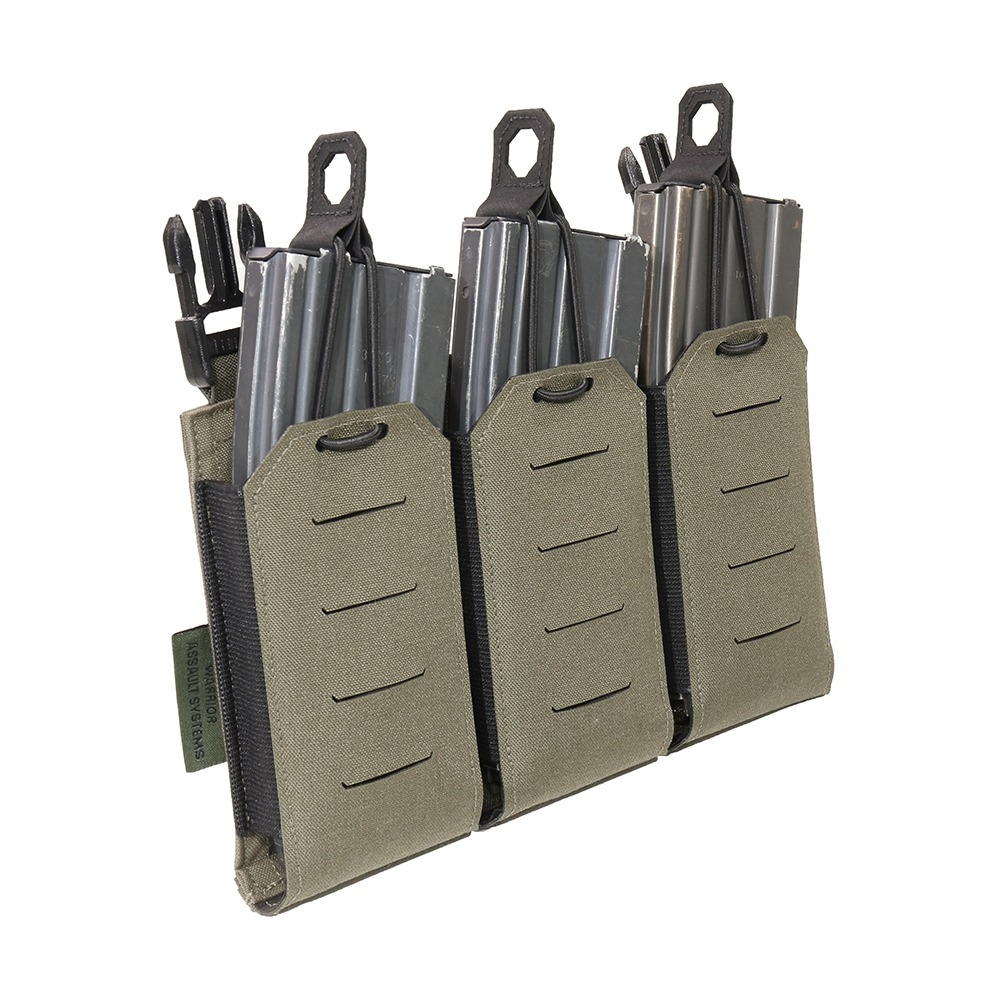 WAS LPC Laser-Cut FLAP PANEL for 3 M4 / AR15 (5.56) Magazines – Ranger Green OD-A-W-LC-DFP-TB-556P-RG asgbox.pl WAS LPC Laser-Cut FLAP PANEL for 3 M4 / AR15 (5.56) Magazines – Ranger Green - obrazek 3