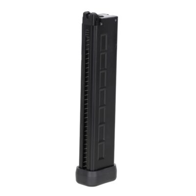 Lambda Defence GHM9 Gen2 GBB Airsoft Magazine, 38 BBs - Black