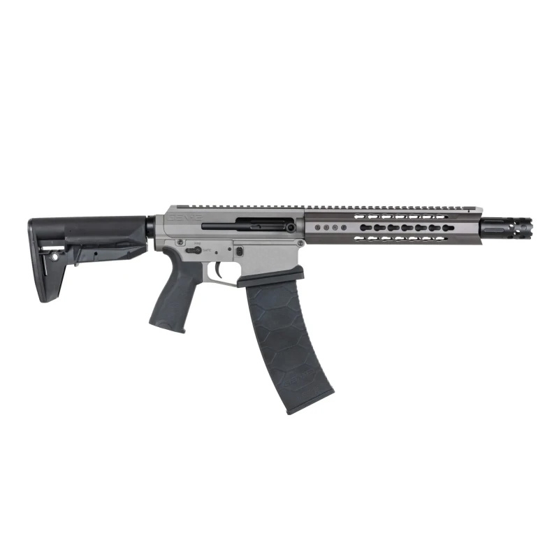 Alternative view of DB Genesis Arms Gen-12 Kestrel ETU AEG Shotgun – Grey