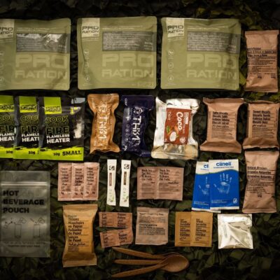 Alternative view of PRO-RATION MRE Meal FULL-DAY MENU 3