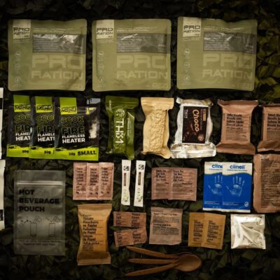 Alternative view of PRO-RATION MRE Meal FULL-DAY MENU 4