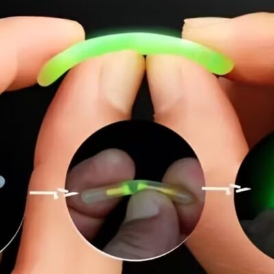 Alternative view of WST Fluorescent MINI Lightstick 40 mm, 30 Pcs – Green