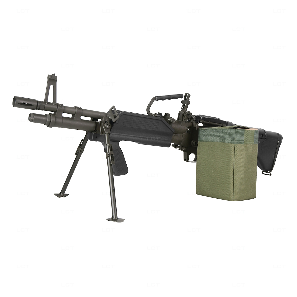 LCT M60 E4 Machine Gun, Steel Version - Grey