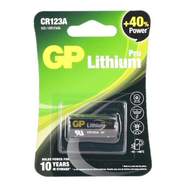 asgbox.pl - Bateria CR123A GP Batteries 3 V