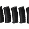 Zestaw 5 magazynków mid-cap 140 kulek CAA do replik M4/M16 Czarny OD-G-CAA-05-047841-00 asgbox.pl