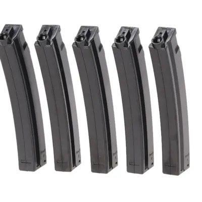 Alternative view of Zestaw 5 magazynków mid-cap 100 kulek King Arms do replik MP5