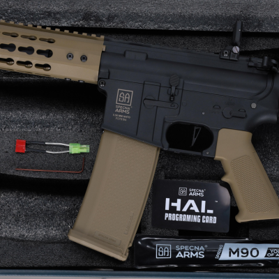 asgbox.pl - Karabinek ASG Specna Arms SA-F02 FLEX™ Gen.2 HAL ETU™ Half-Tan