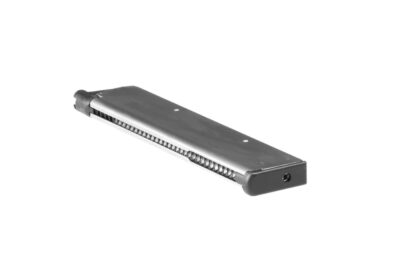 Tokyo Marui Magazin M1911 Government Chrome GBB 40rds Silver - obrazek 3