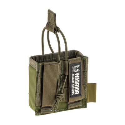 Alternative view of Warrior Single Open Mag Pouch HK417 OD
