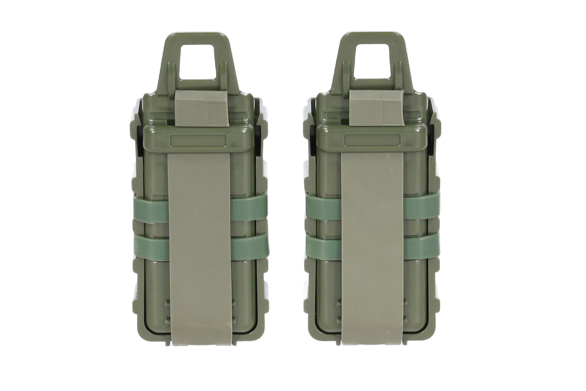 Podwójna ładownica SATAC Open III (S) na magazynki pistoletowe Oliwkowa OD-G-SAT-19-048563-00 asgbox.pl asgbox.pl - Podwójna ładownica SATAC Open III (S) na magazynki pistoletowe Oliwkowa