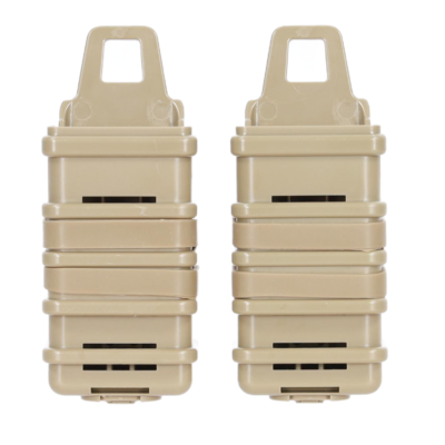 asgbox.pl - Podwójna ładownica SATAC Open III (S) na magazynki pistoletowe Tan