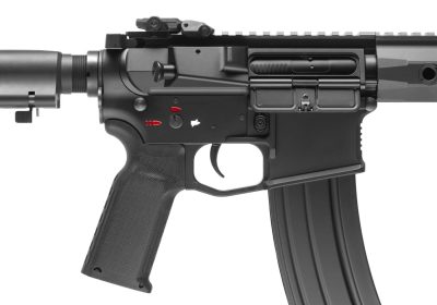 Cyma CM097E M4 Platinum Full Metal PDW Stock Version Black - obrazek 3