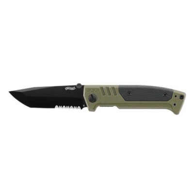 Walther PDP Tanto Folder Serrated OD
