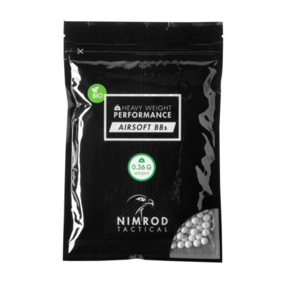 Nimrod 0.36g Bio BB Professional Performance 1000rds Bag White