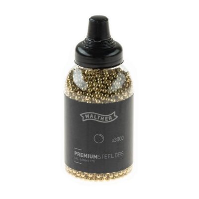 Walther Premium Steel 4.5 mm BBs 0.36g 3000rds