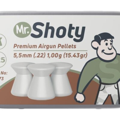 Walther Mr. Shoty Flathead 5.5 mm Pellets 1g 225rds