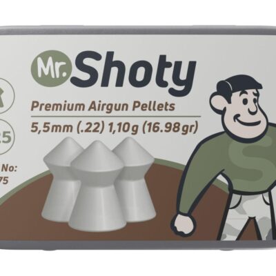 Walther Mr. Shoty Pointed 5.5 mm Pointed Pellets 1.1g 225rds