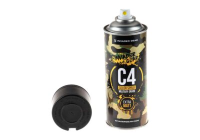 Invader Gear C4 Mil Grade Color Spray RAL9021 - obrazek 2